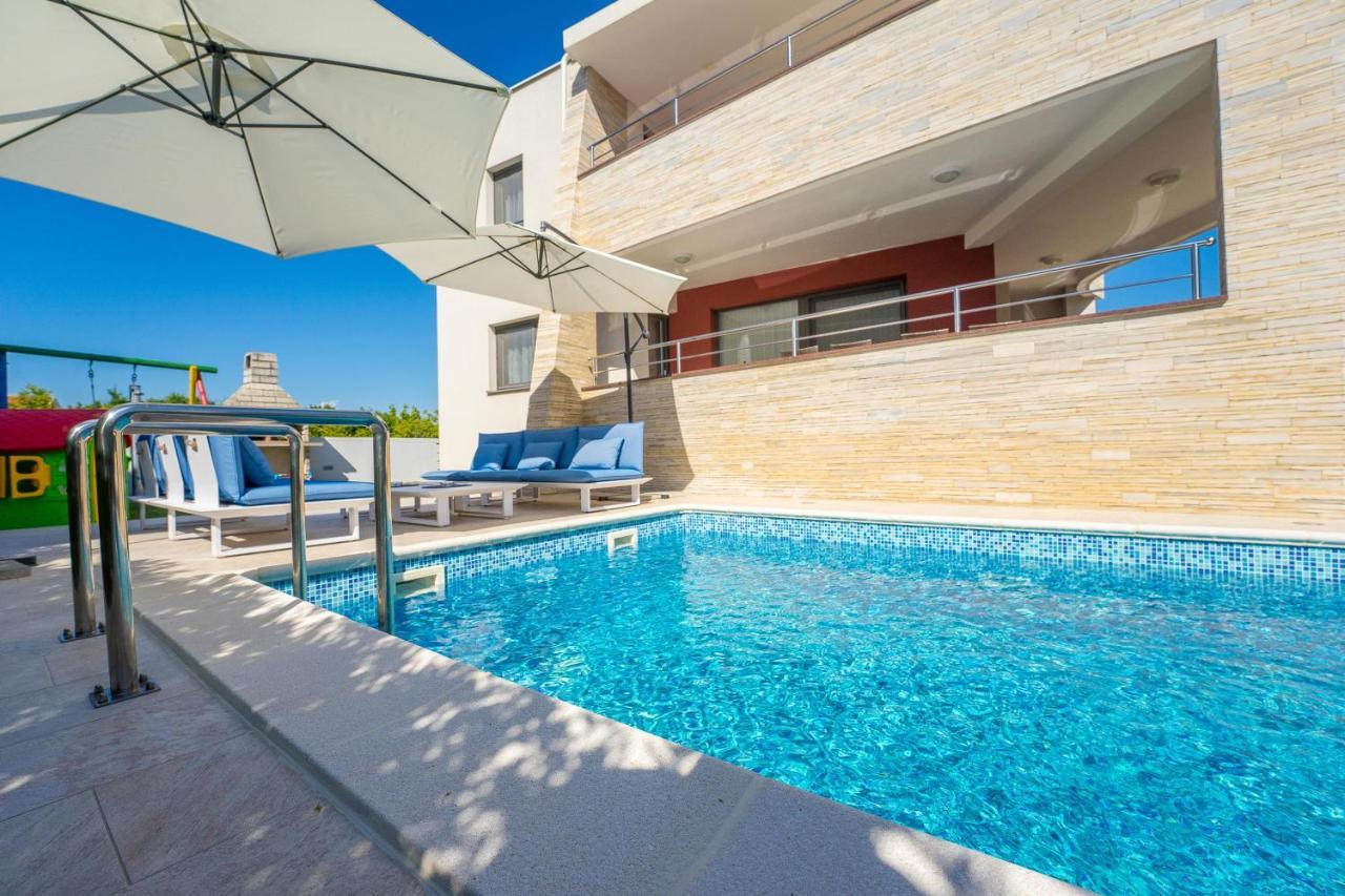 Vila Zatona Sunset With Heated Swimming Pool ซาตอน ภายนอก รูปภาพ
